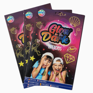 Glow in the dark tattoos (roze)
