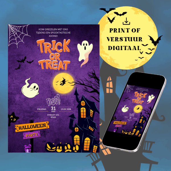 Halloween uitnodiging - Afbeelding 3